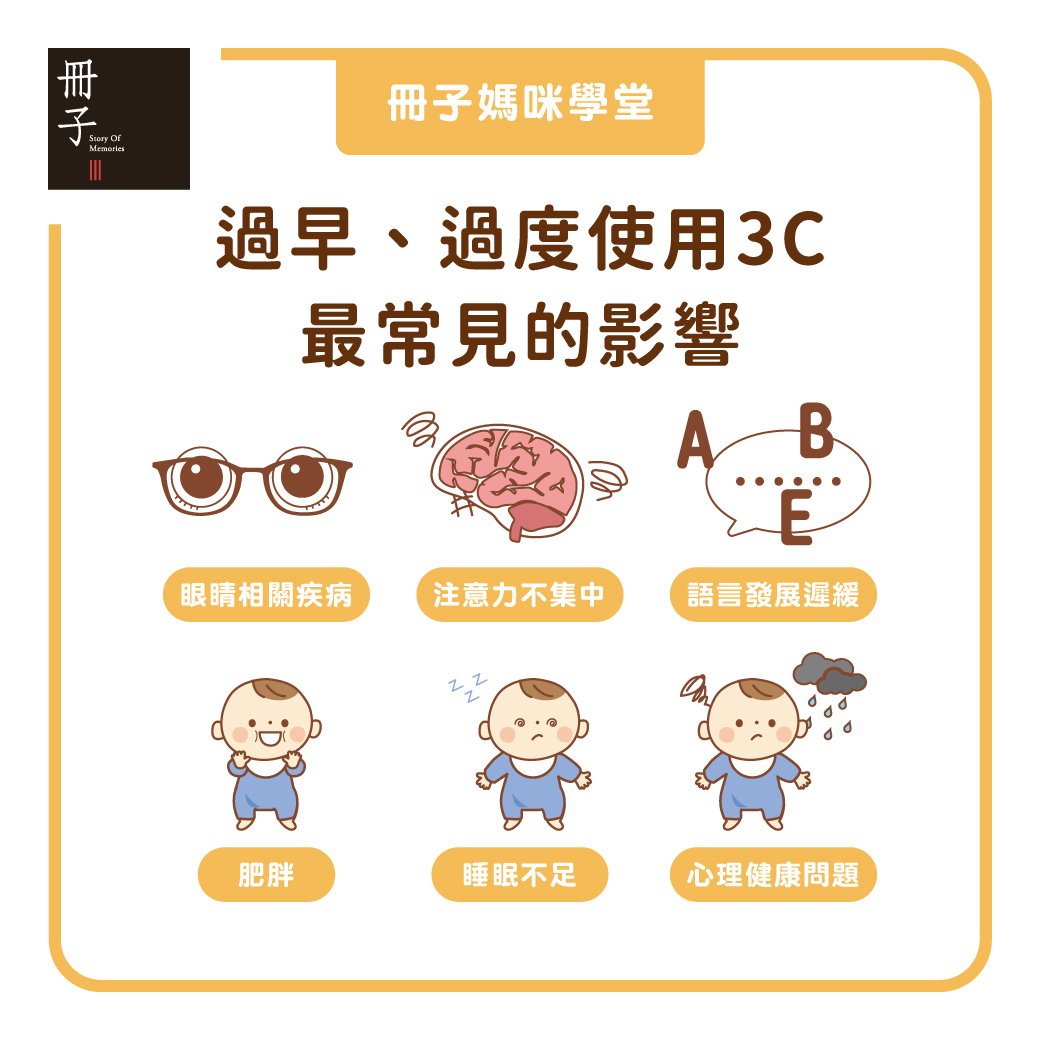 過早、過度使用3C的影響